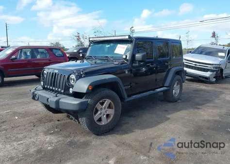 2015 Jeep Wrangler Unlimited Sport from USA, damaged, VIN 1C4BJWDGXFL528071